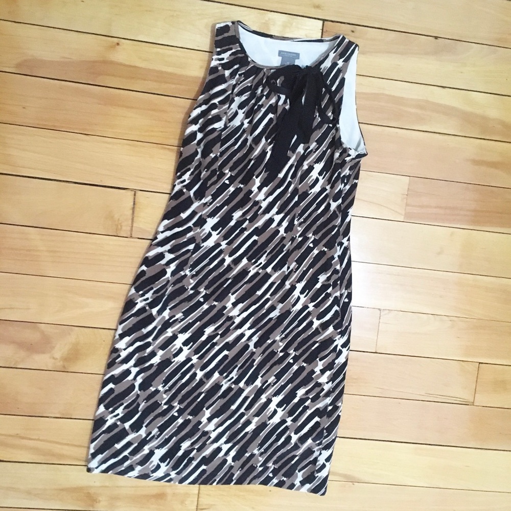Print Ann Taylor Shift Dress